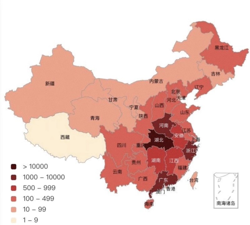 怎么用Python实现疫情地图可视化