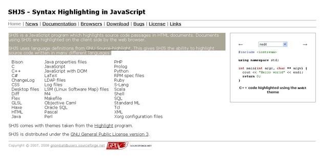 JavaScript语法高亮库有哪些