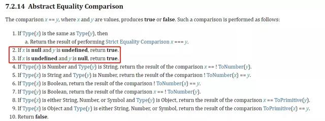 JavaScript中的4 个相等比较算法的简单介绍