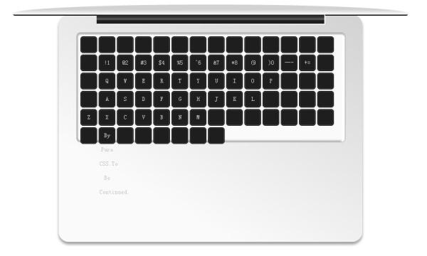 怎么用CSS打造銀色MacBook Air