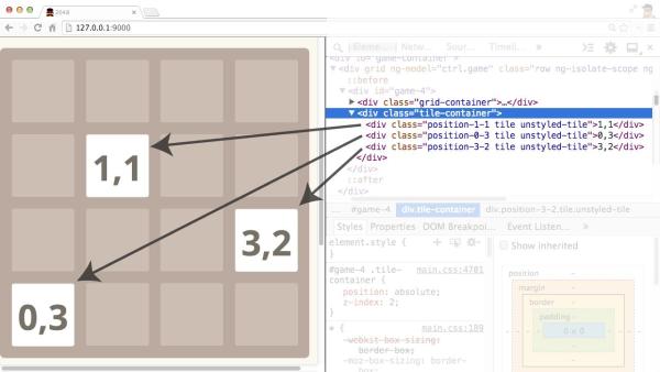 如何利用AngularJS开发2048游戏