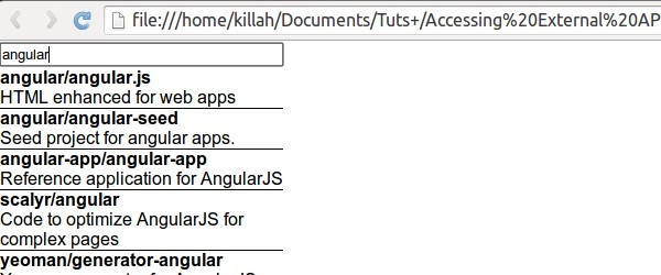 怎么利用AngularJS服务接入外部API