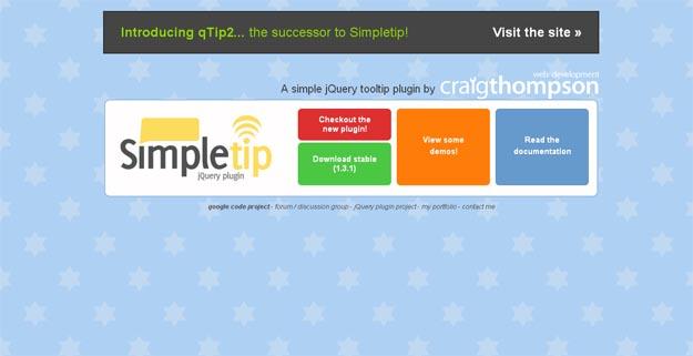 15 款Tooltip工具提示jQuery插件分别是什么