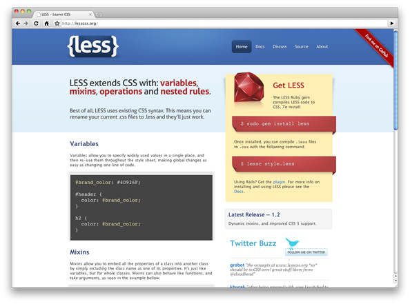 10个加速CSS开发的框架分别是怎样的