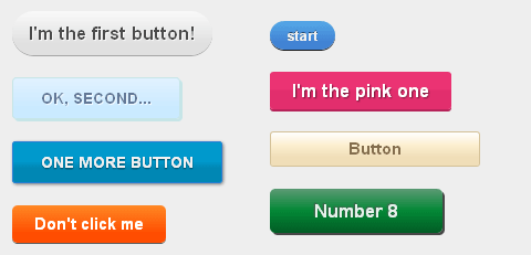 免费的CSS3按钮是怎样的