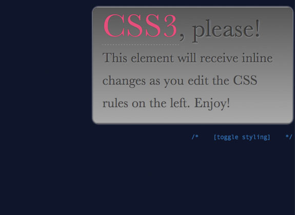实用的CSS3小工具有哪些呢