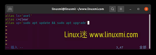 Linux怎么使用和創(chuàng)建永久別名