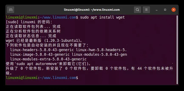 怎么用Linux命令行下载文件