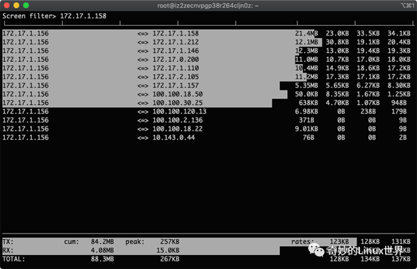 如何入门Linux网络流量监控利器iftop