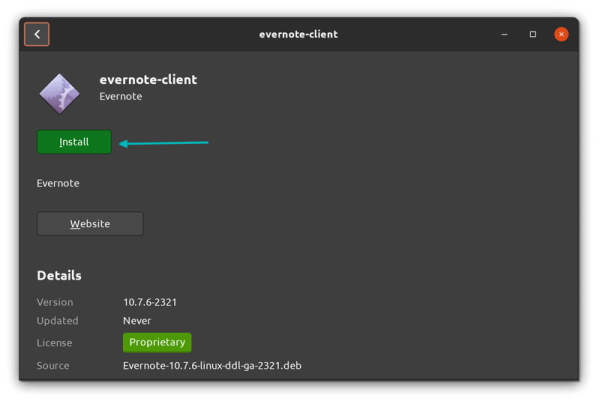 怎样在Linux上安装官方Evernote客户端