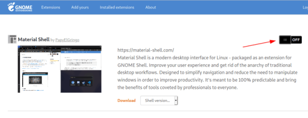linux中如何使用Material Shell扩展将GNOME桌面打造成平铺式风格