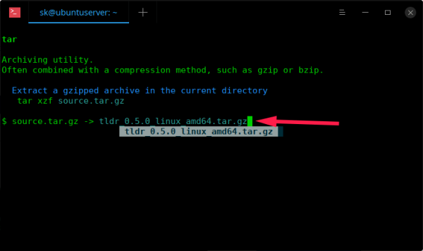 linux中如何使用Tldr命令
