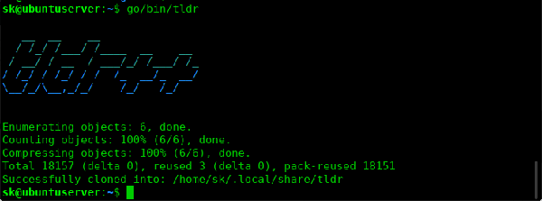 linux中如何使用Tldr++命令