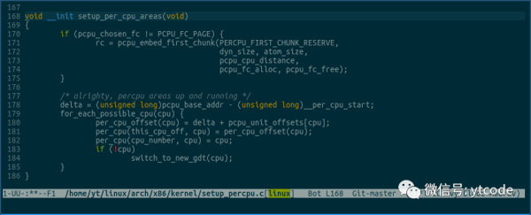 Linux内核中怎么实现Percpu变量