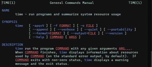 Linux中的Manual手册分析