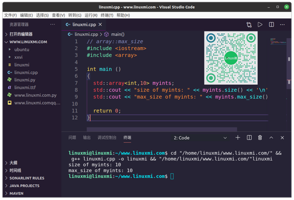 C++11中的Array的用法与vector用法介绍