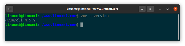 Ubuntu 20.04中怎么搭建Vue开发环境