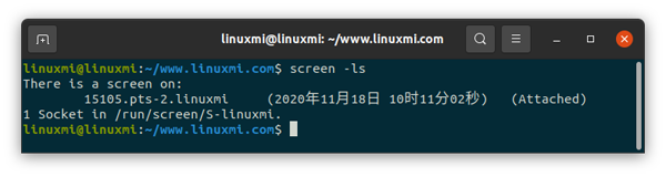 Linux下终端多路复用器screen命令的使用方法