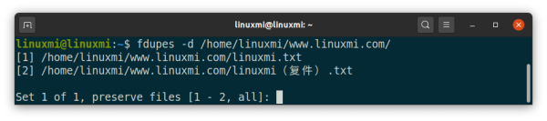 Linux中如何查找和删除重复文件