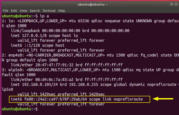 Ubuntu中怎么禁用 IPv6