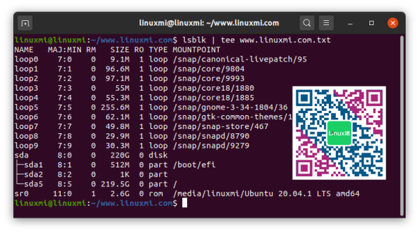 Linux中如何使用tee命令