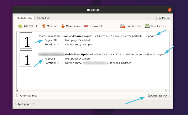 linux怎么使用PDF Mix Tool執(zhí)行常見的PDF編輯任務(wù)