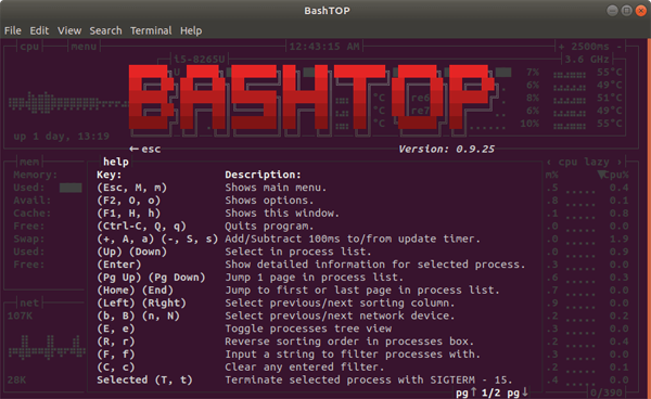 Linux中Bashtop怎么安装