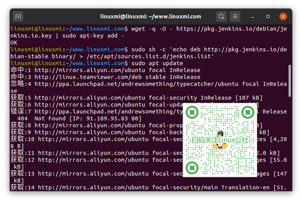 Linux中怎么利用Jenkins实现自动部署