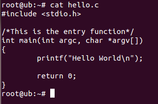 Linux下如何使用Ccat