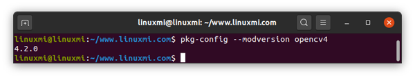 如何在Ubuntu 20.04上安装OpenCV
