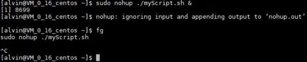 Linux中的nohup命令怎么用