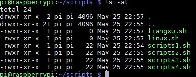 linux中怎么将目录下的脚本一次性全部执行