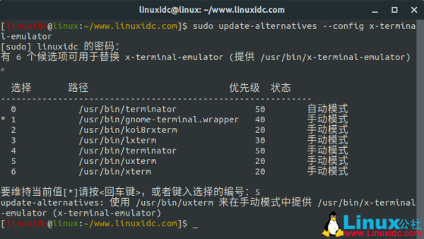 paste into uxterm ubuntu