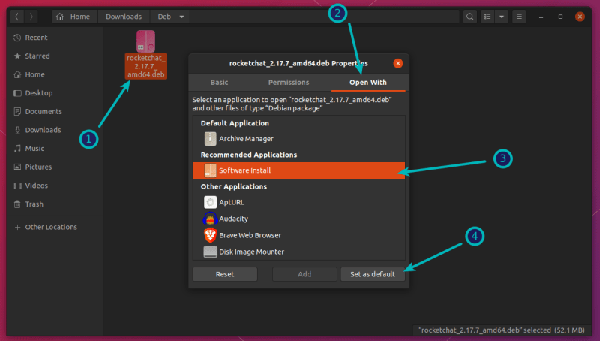 在Ubuntu 20.04中如何安装deb文件