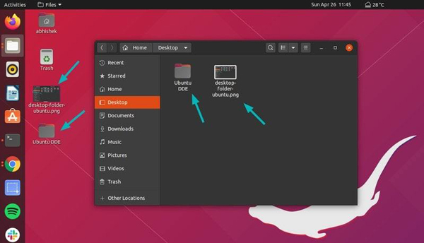 怎么在Ubuntu桌面中使用文件和文件夹