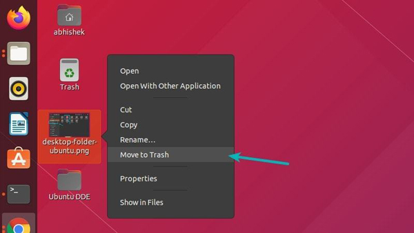 怎么在Ubuntu桌面中使用文件和文件夹