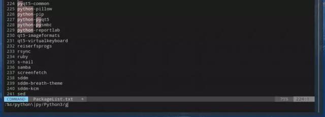 linux中Vim如何实现查找与替换命令