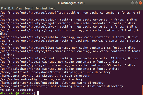 怎么在基于Ubuntu的发行版上安装微软TrueType字体