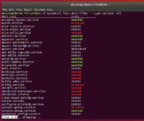 怎么在Ubuntu和其他Linux发行版中启动、停止和重启服务