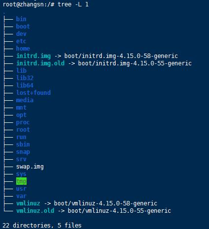 Linux中怎么操作目录结构