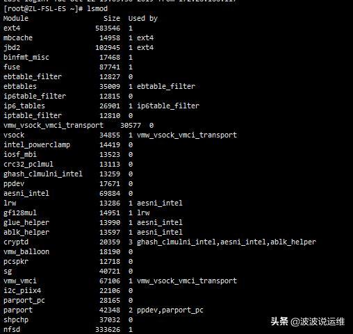 如何理解Linux系统中的lsmod、lsof、lspci、lsscsi命令及如何实践