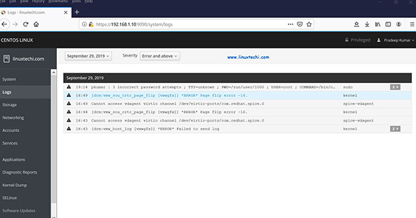 怎样在CentOS 8/RHEL 8上安装和使用Cockpit