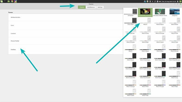 怎么在Linux Mint中更换主题