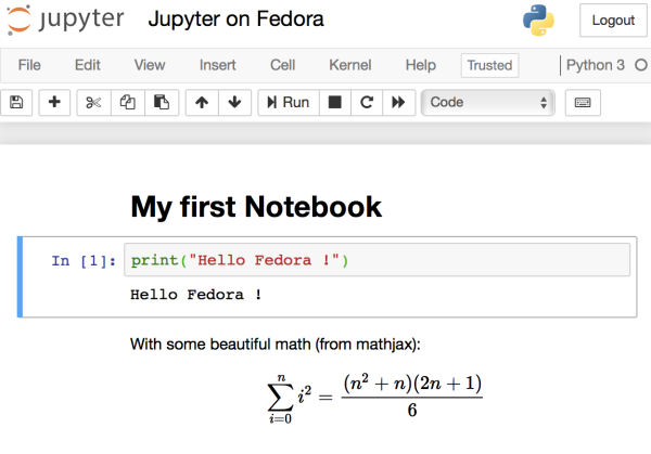 怎么在Fedora上搭建Jupyter和数据科学环境