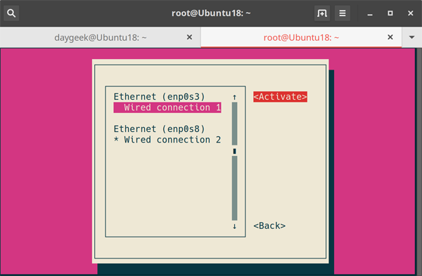 Linux中怎么启用和禁用网卡