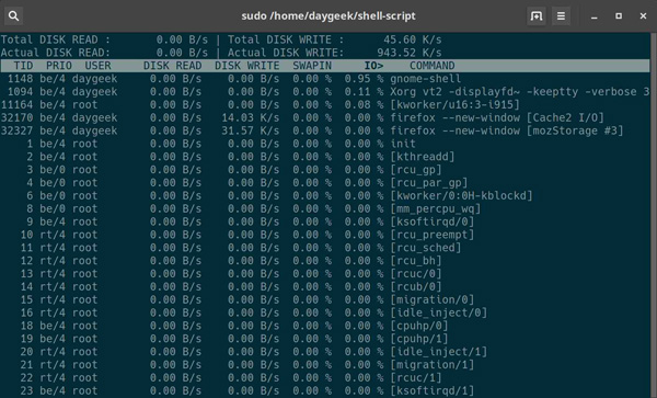 怎么在Linux中如何使用iotop和iostat監(jiān)控磁盤I/O活動