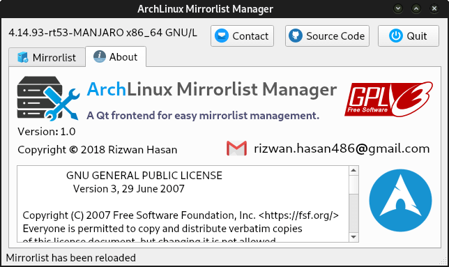 怎么使用Arch Linux鏡像列表管理器來管理鏡像