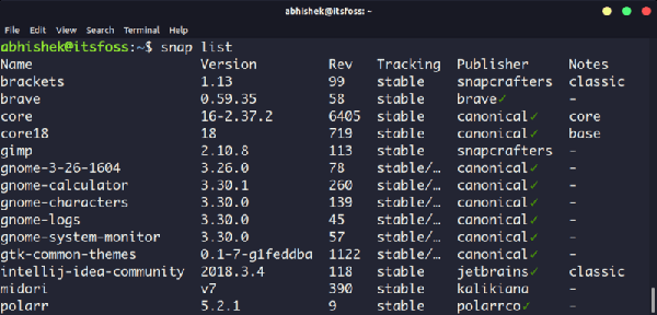 怎么列出Ubuntu和Debian上已安装的软件包