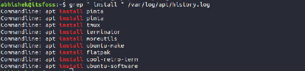 怎么列出Ubuntu和Debian上已安装的软件包