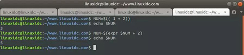 在Linux终端中进行算术运算的5种方法分别是什么